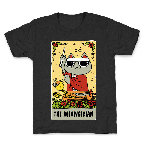 The Meowgician Kids T-Shirt