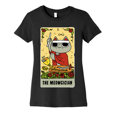 The Meowgician Womens T-Shirt