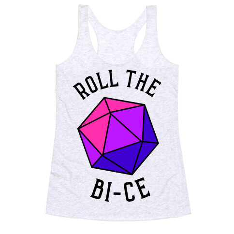 Roll the Bi-ce Racerback Tank Top