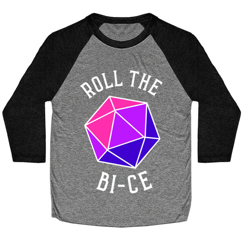 Roll the Bi-ce Baseball Tee