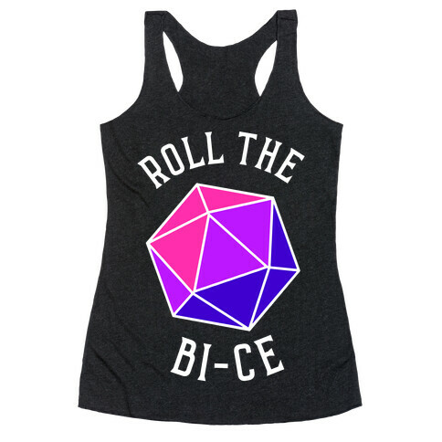 Roll the Bi-ce Racerback Tank Top