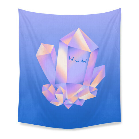 Happy Healing Crystal Tapestry