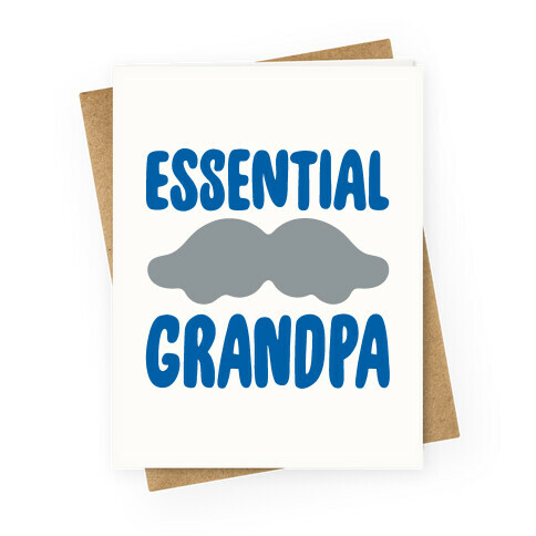 Essential Grandpa  Greeting Card