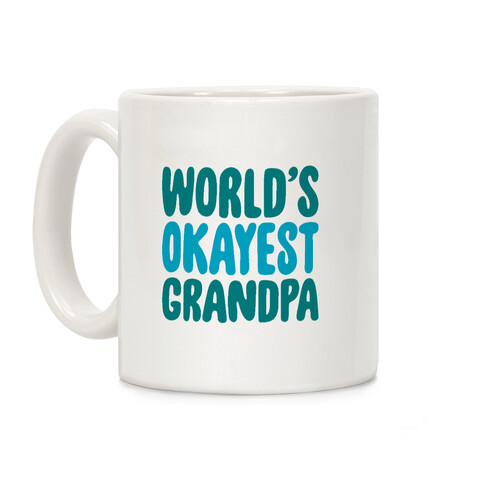 World's Okayest Grandpa Coffee Mug