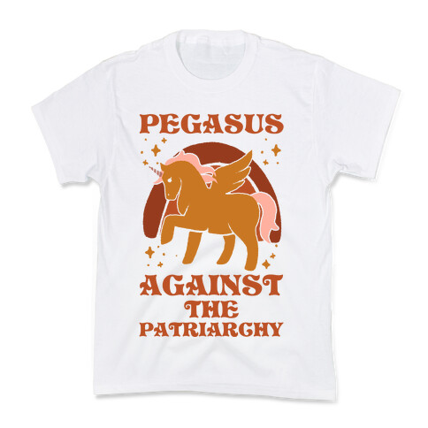 Pegasus Against The Patriarchy Kids T-Shirt