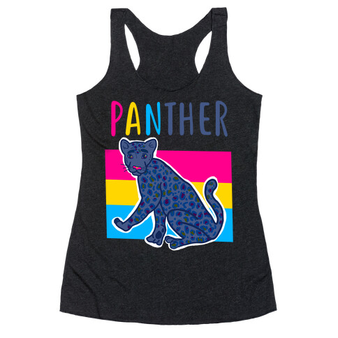 Pansexual Panther Racerback Tank Top