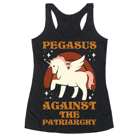 Pegasus Against The Patriarchy Racerback Tank Top