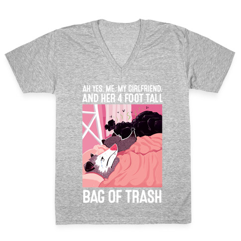 Trashy Lovers V-Neck Tee Shirt