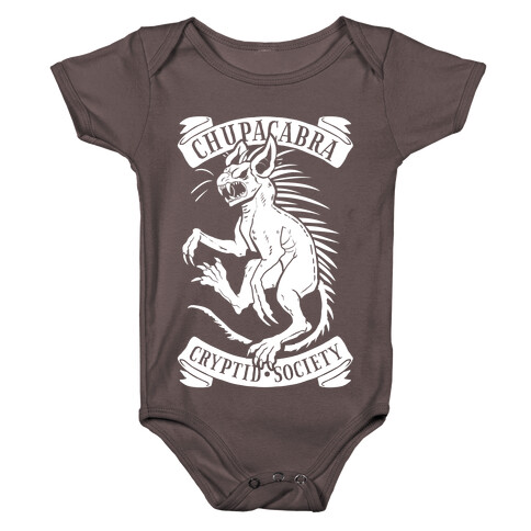 Chupacabra Cryptid Society Baby One-Piece