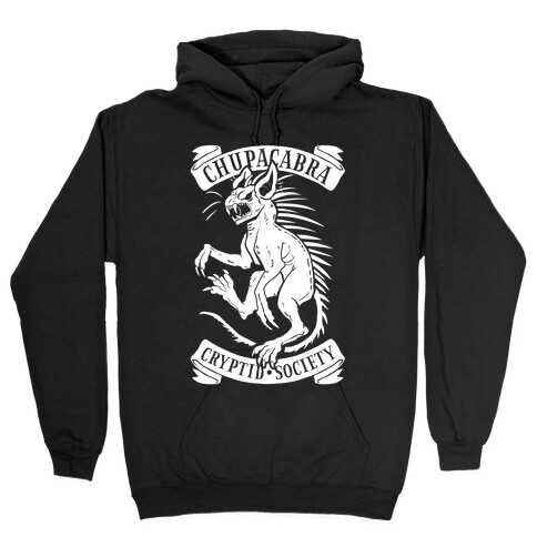 Chupacabra Cryptid Society Hooded Sweatshirt