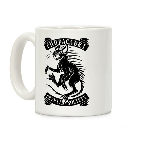 Chupacabra Cryptid Society Coffee Mug