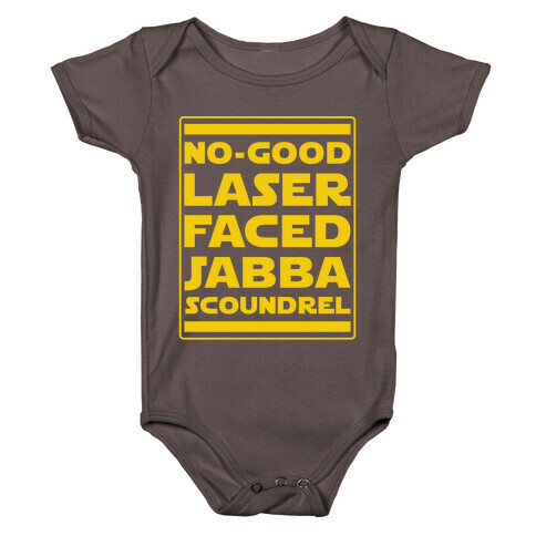 No-GoodLaser Faced Jabba Scoundrel Baby One-Piece