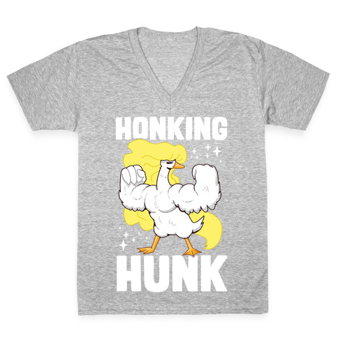 Honking Hunk V-Neck Tee Shirt