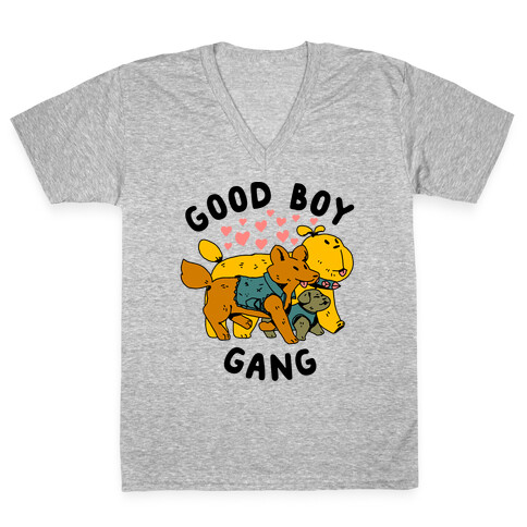 GOOD BOY GANG V-Neck Tee Shirt