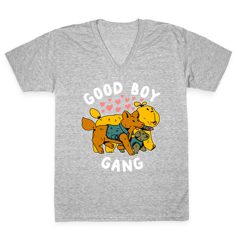 GOOD BOY GANG V-Neck Tee Shirt