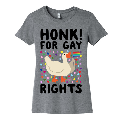 Honk For Gay Rights Womens T-Shirt