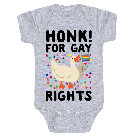 Honk For Gay Rights Baby One-Piece