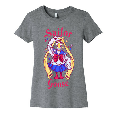 Sailor Goose White Womens T-Shirt