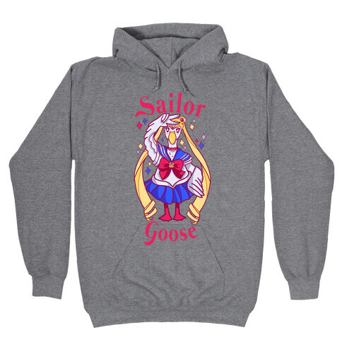 Sailor Goose White Hooded Sweatshirt