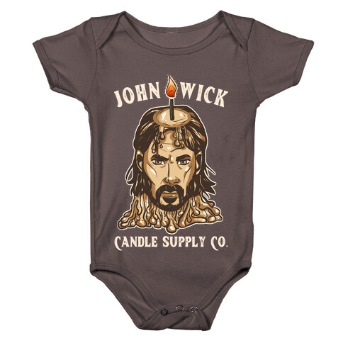 John Wick Candle Supply Co. Baby One-Piece