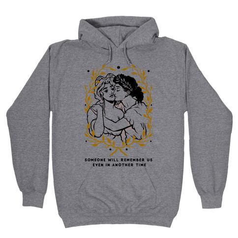 Sappho and Erinna Remember Us Hooded Sweatshirt