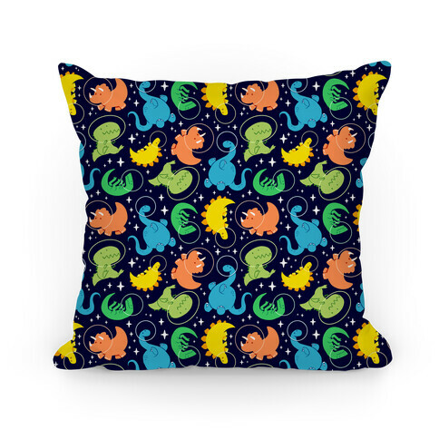 Space Dinos Pillow