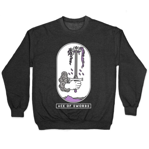 Ace of Swords Asexual Pride Pullover