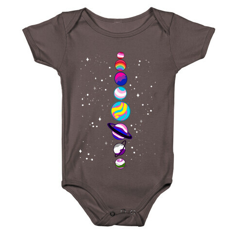 LGBTQ+ Planets Baby One-Piece