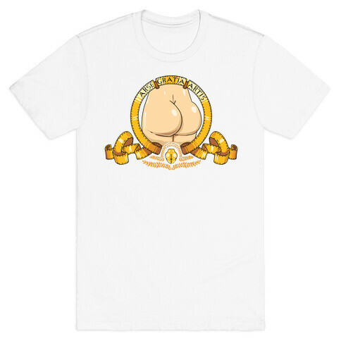 Arse Gratia Artis Logo Parody T-Shirt