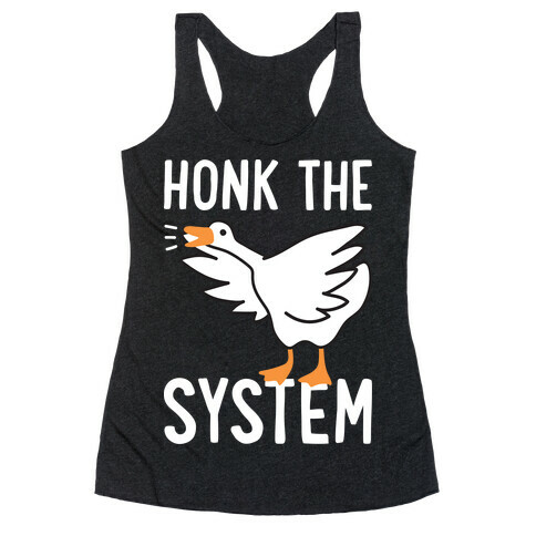 Honk The System Racerback Tank Top