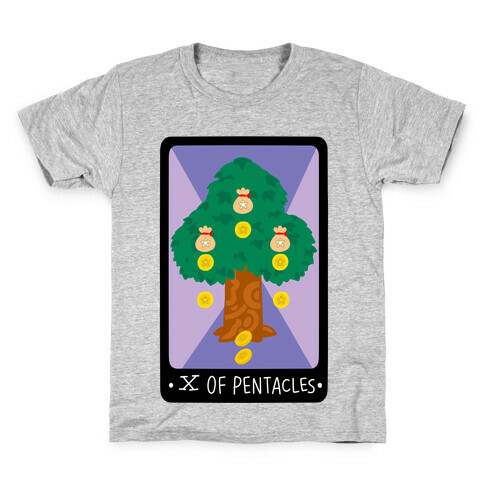 Ten of Pentacles Kids T-Shirt