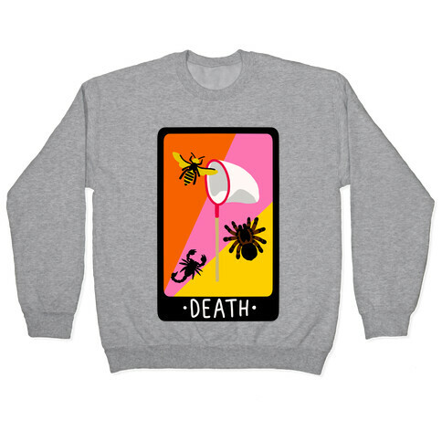 Creepy Creature Death Card Pullover