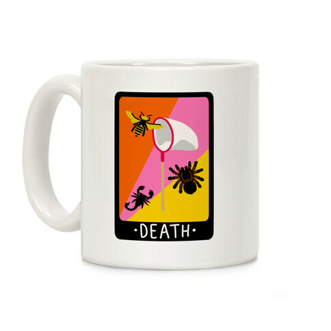 Creepy Creature Card Coffee Mug