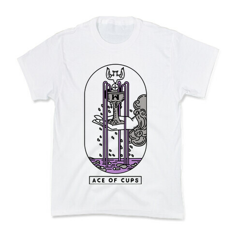 Ace of Cups Asexual Pride Kids T-Shirt