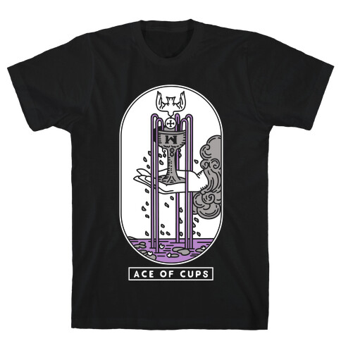 Ace of Cups Asexual Pride T-Shirt