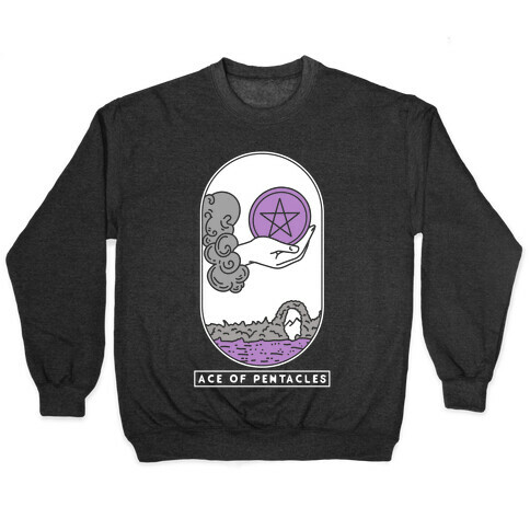 Ace of Pentacles Asexual Pride Pullover