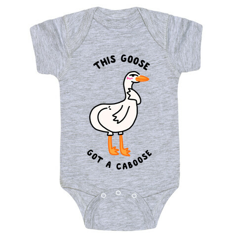 Goose Caboose Baby One-Piece
