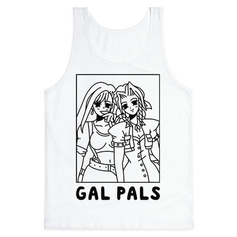 Gal Pals Parody Aeris Tifa Tank Top