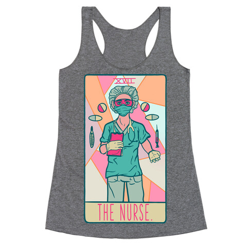 The Nurse Tarot Racerback Tank Top