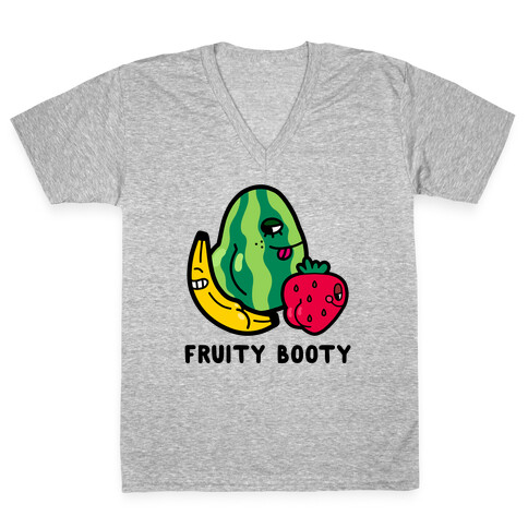 Fruity Booty V-Neck Tee Shirt