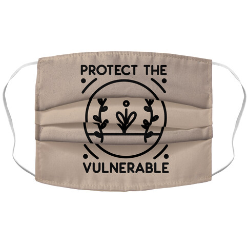 Protect The Vulnerable Accordion Face Mask