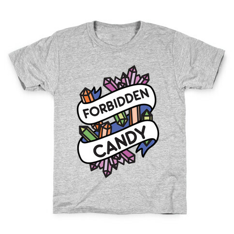 Forbidden Candy Crystals Kids T-Shirt