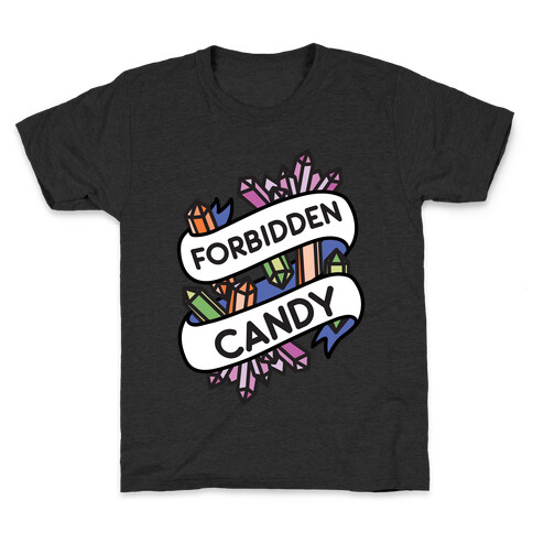 Forbidden Candy Crystals Kids T-Shirt