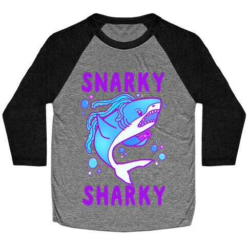 Snarky Sharky Baseball Tee