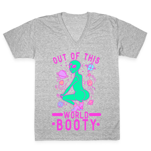 Out of This World Booty V-Neck Tee Shirt
