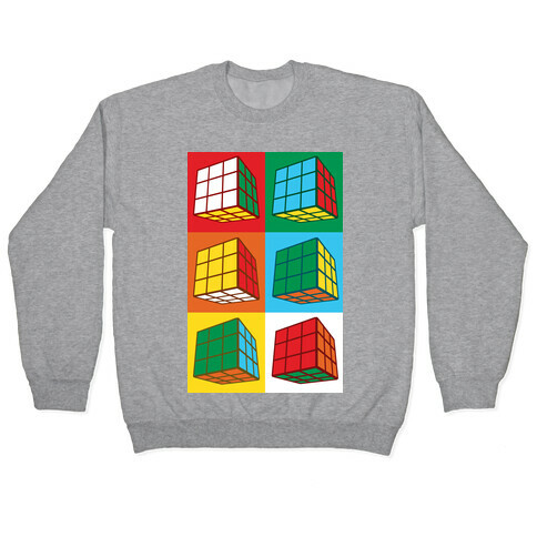 Rubix Cubes Pattern Pullover