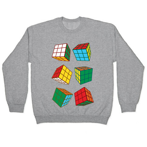 Rubix Cubes Pattern Pullover