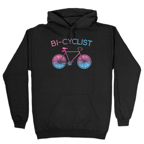 Bisexual Bi-Cyclist Hooded Sweatshirt