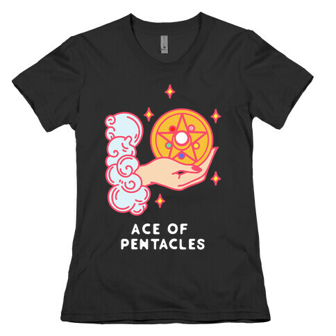 Ace of Pentacles Transformation Brooch Womens T-Shirt
