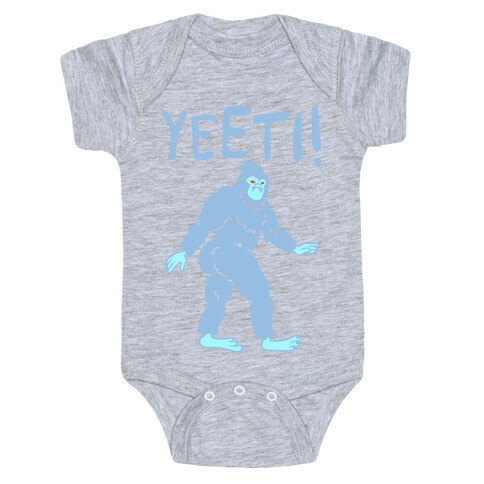 Yeeti Yeti Parody Baby One-Piece